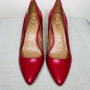 Calvin Klein Kimberly Red Pumps